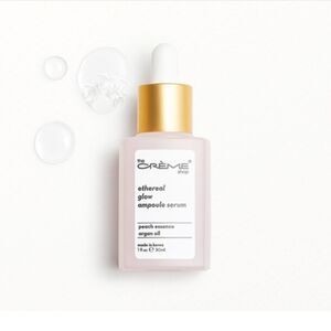 The Creme Shop Cremecoction Ethereal Glow Ampoule Serum Peach Argan Oil 1oz New